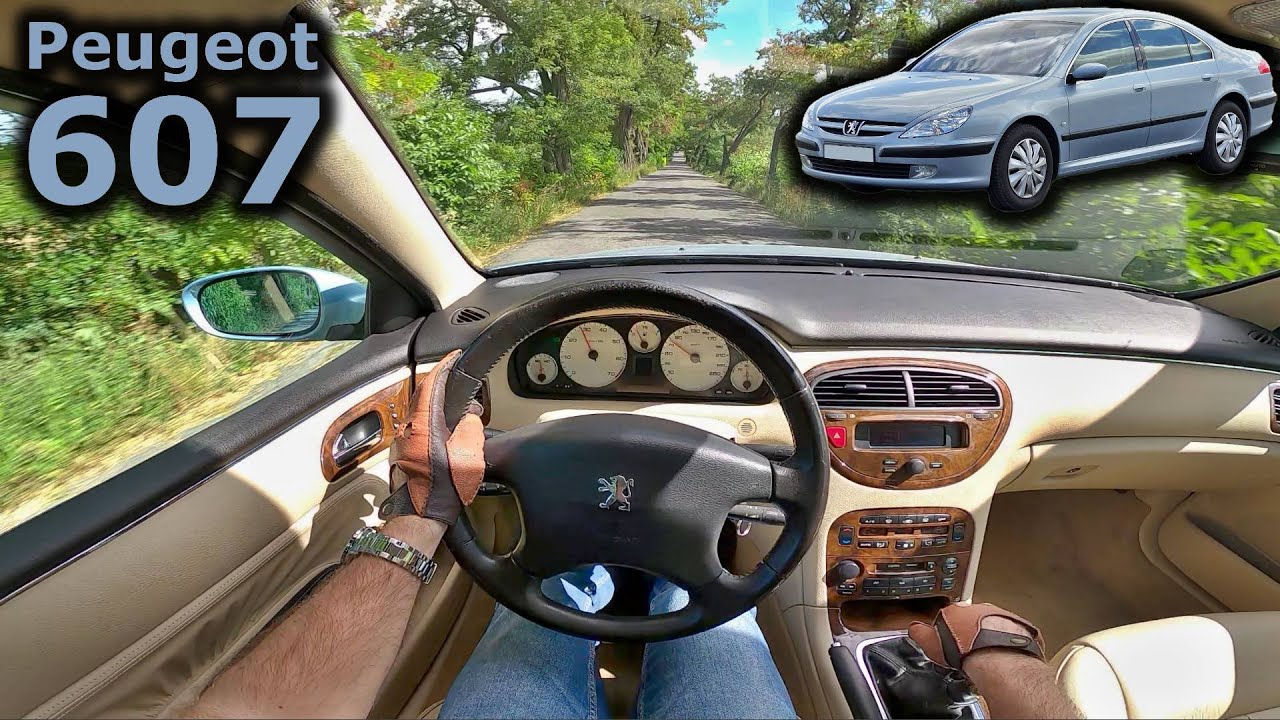 2001 Peugeot 607 2,2 16V | POV Test Drive – The Forgotten French Luxury Experience