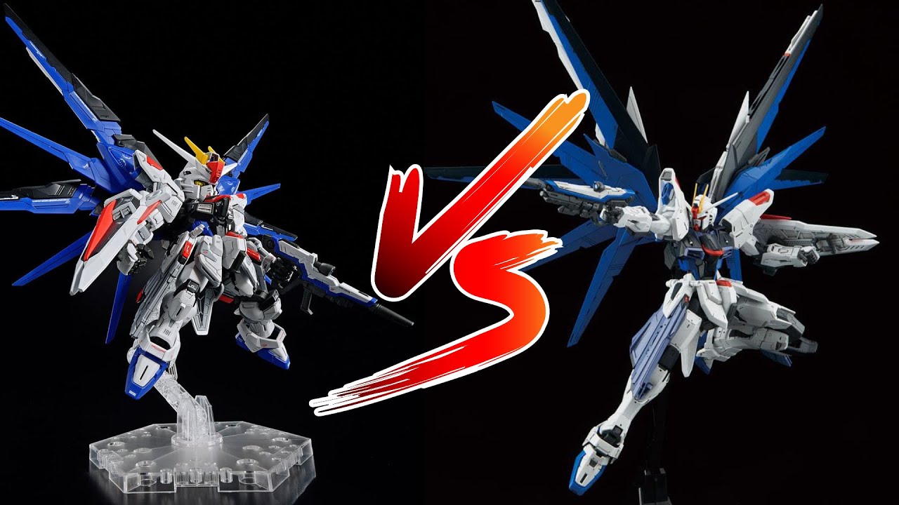 Which Freedom Is Best Freedom HG Vs RG Vs MG Vs MGSD Freedom Gundams