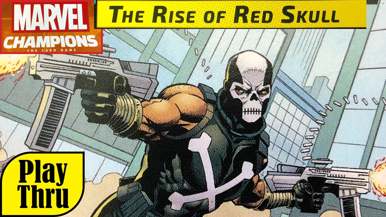 RISE OF THE RED SKULL Scenario 1 CROSSBONES - HAWKEYE and SPIDER-WOMAN