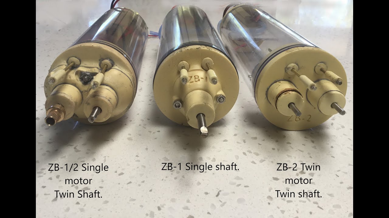 ZB Series Watertight Cylinder Introduction video: RC Submarines