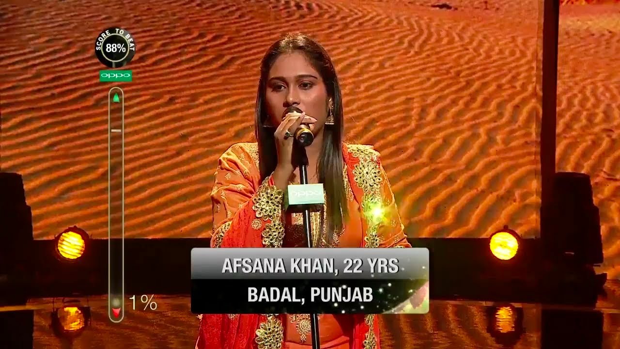 Lambi Judai by Afsana Khan on Rising Star
