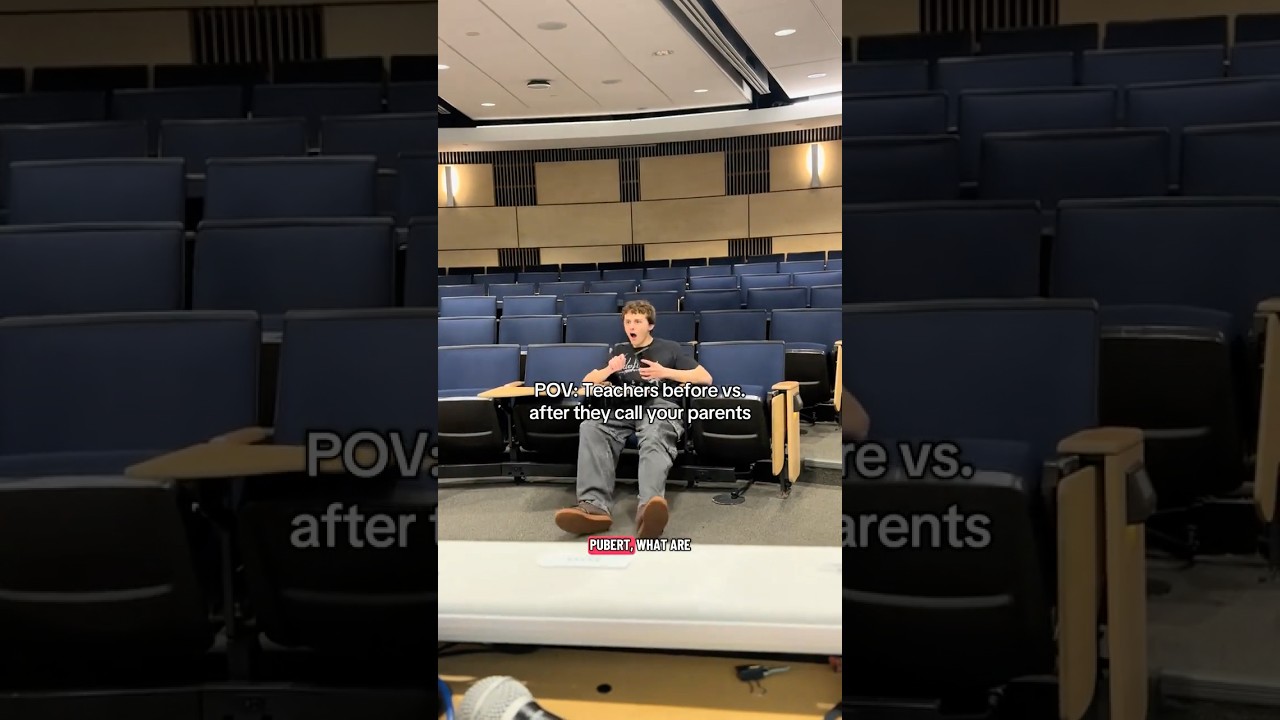 Acting like ts sweet #school #parents #teacher #skits #defundmakeawish