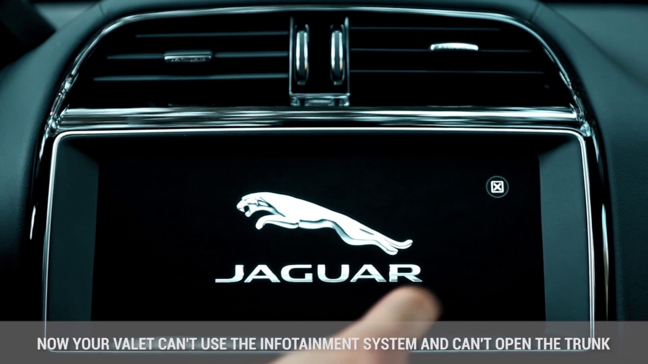 Jaguar F-Pace - How to use Valet Mode WOW! Amazing Technology