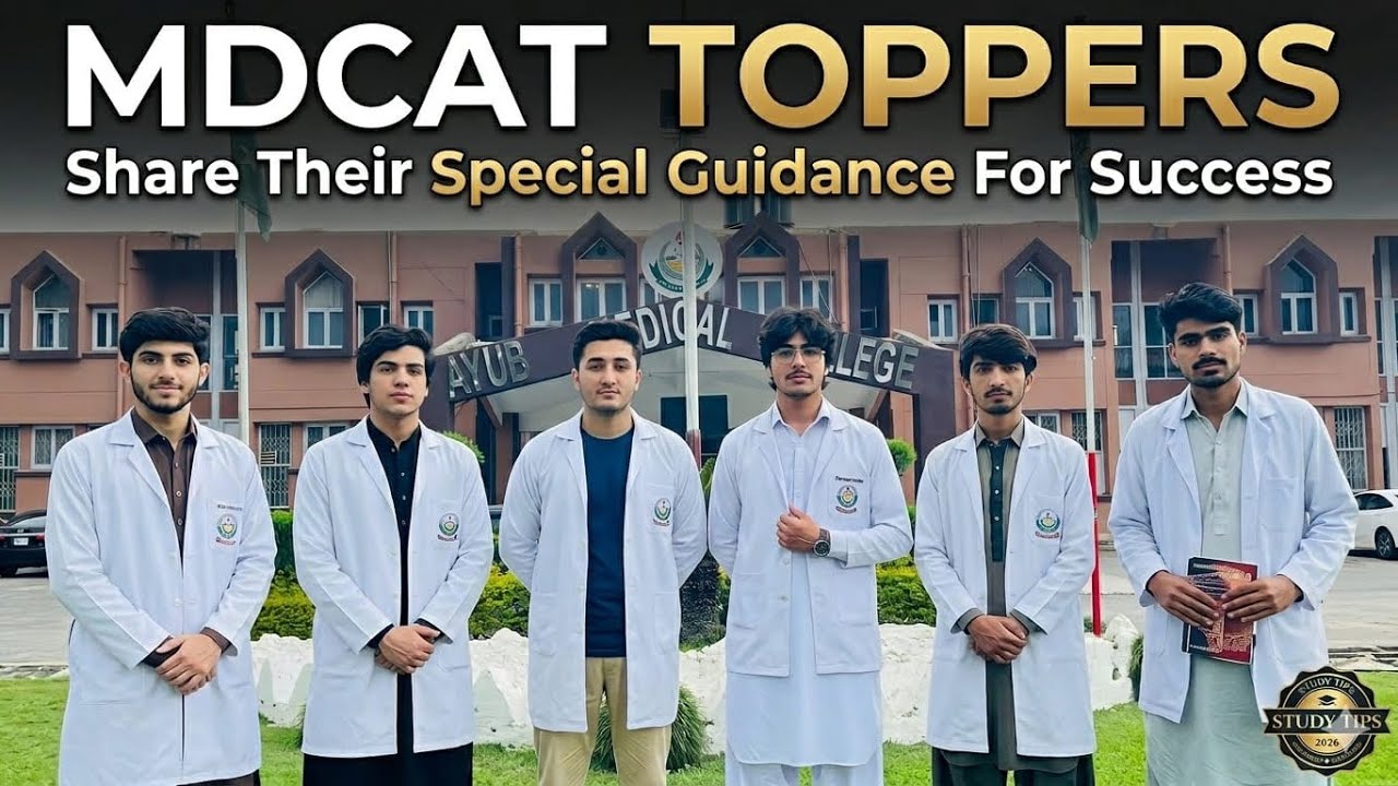 Mdcat TOPPERS Share Their Special Guidance For Success | Guidance for all subjects of MDCAT| MDCAT 