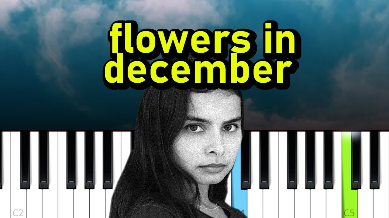 Mazzy Star - Flowers In December  (Piano tutorial)
