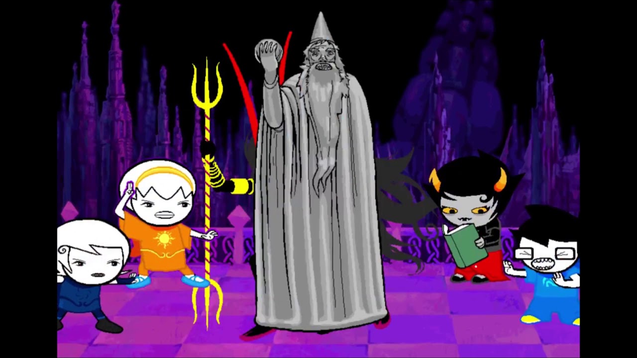 unedited footage of the first strife scene of [s] collide from homestuck