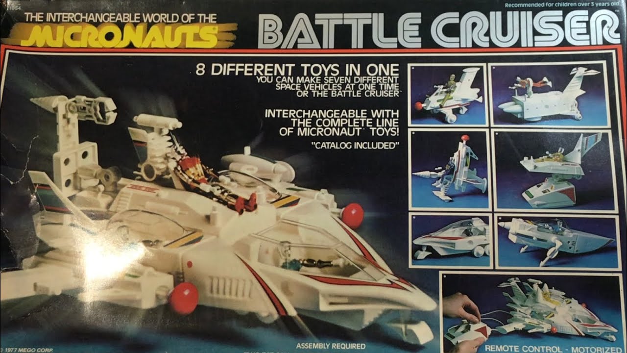 Unboxing The 1977 Micronauts Battle Cruiser