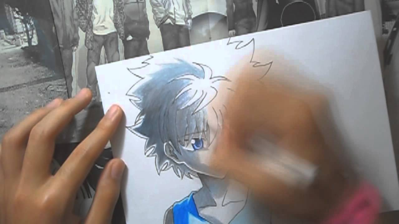 Drawing- Killua Zoldyck from HunterxHunter