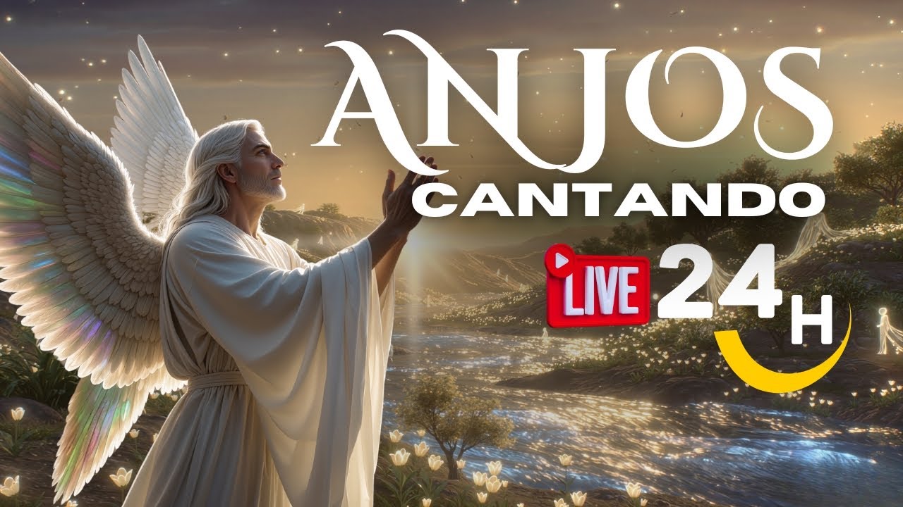 ANJOS CANTANDO 24HS: (Aviso: muito forte!) Efeitos instantâneos de cura espiritual em 432HZ