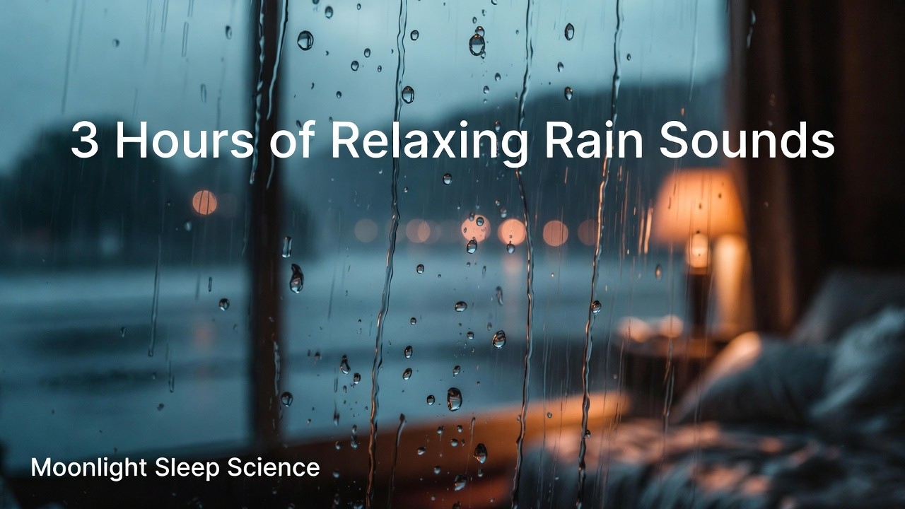 3 Hours of Relaxing Rain Sounds 🌧️ | Sleep, Study, and Relaxation