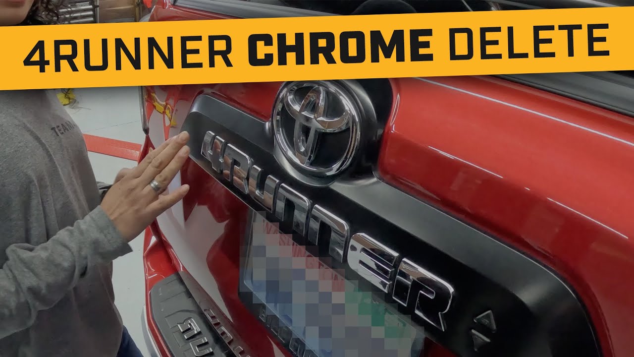 5thGen 4Runner Emblem Overlays + TRD Pro Style Grille