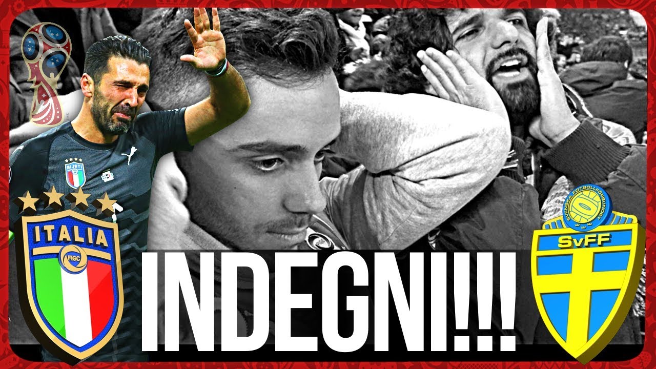 ITALIA 0-0 SVEZIA | INDEGNI!!! LIVE REACTION ITALIANI SAN SIRO HD
