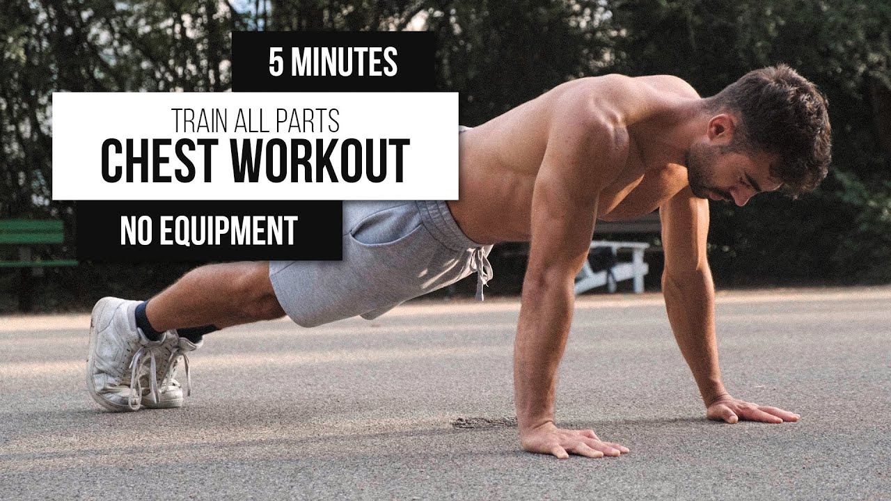 The Only No Equipment Chest Routine You Need!