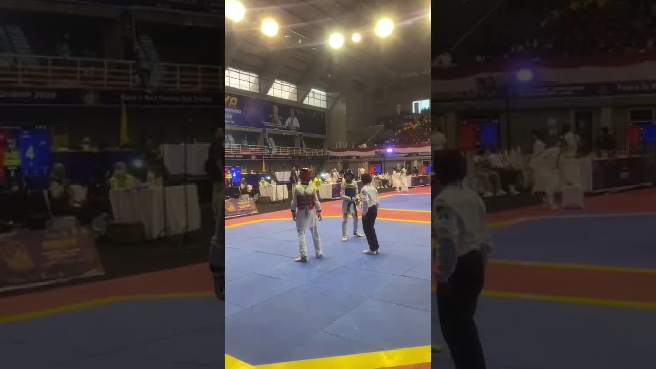 International Taekwondo Championship.  Casar Julian🥇best Fighter. #taekwondo #taekwondoindonesia 