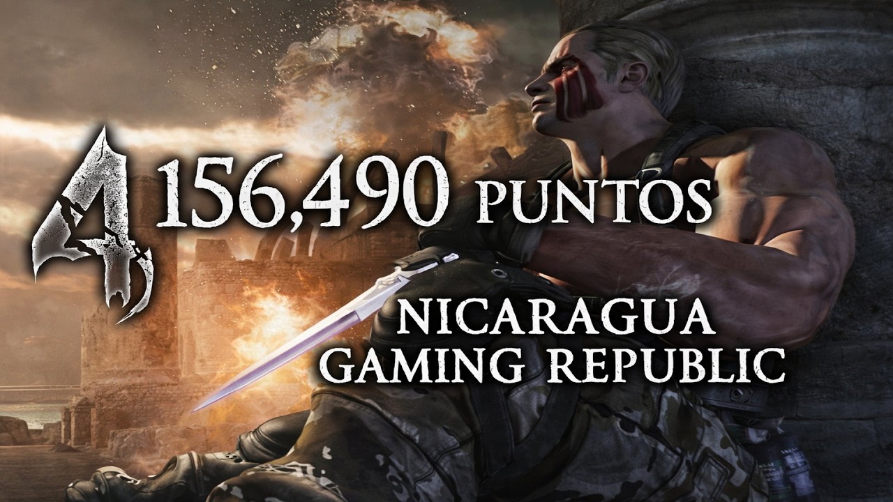 RE4 Wii Mercenarios con Krauser 🔥 156,490 Puntos | Nicaragua Gaming Republic