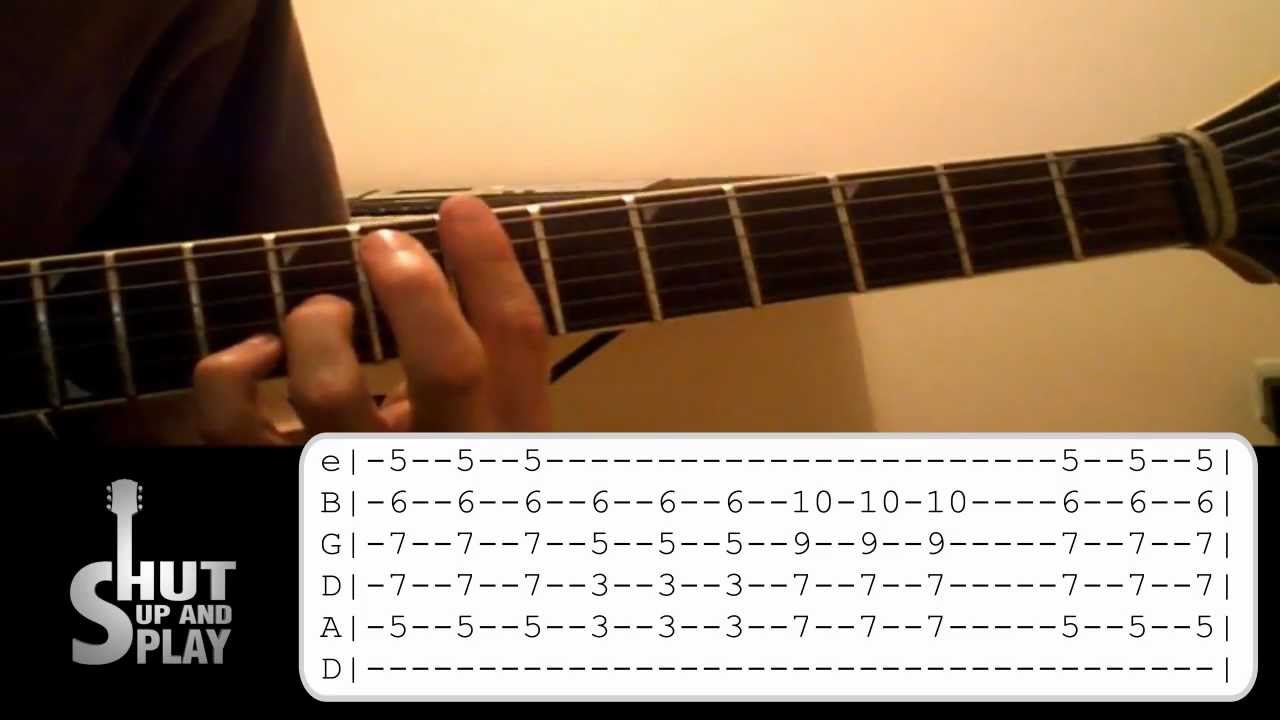 Surprise Surprise Guitar Lesson - Billy Talent