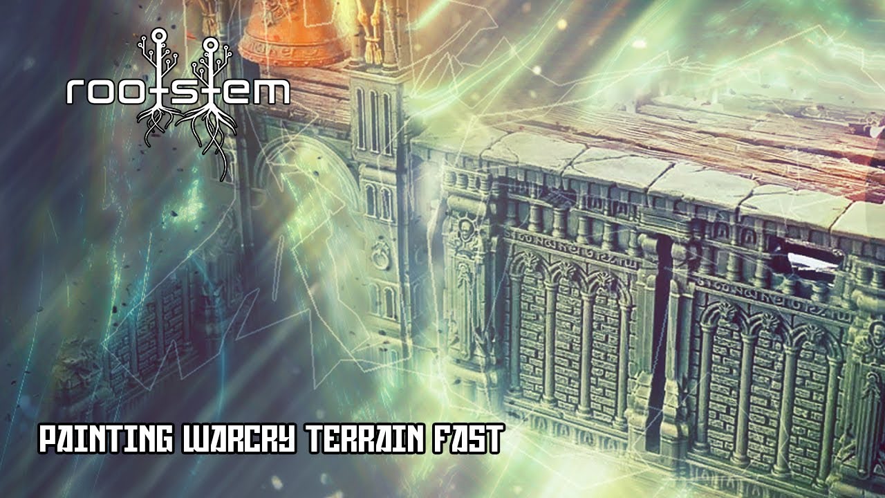 Painting War Cry Terrain FAST