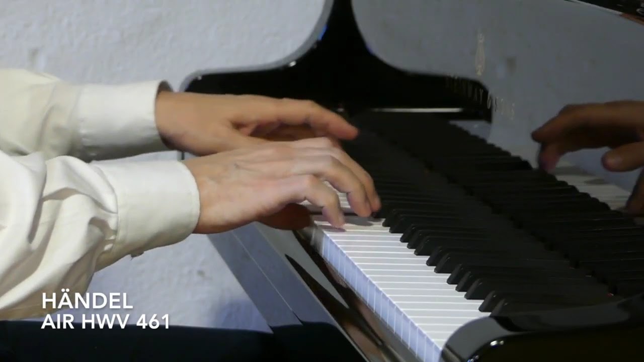 H&Auml;NDEL :: Air in D minor HWV 461 :: Piano Exam