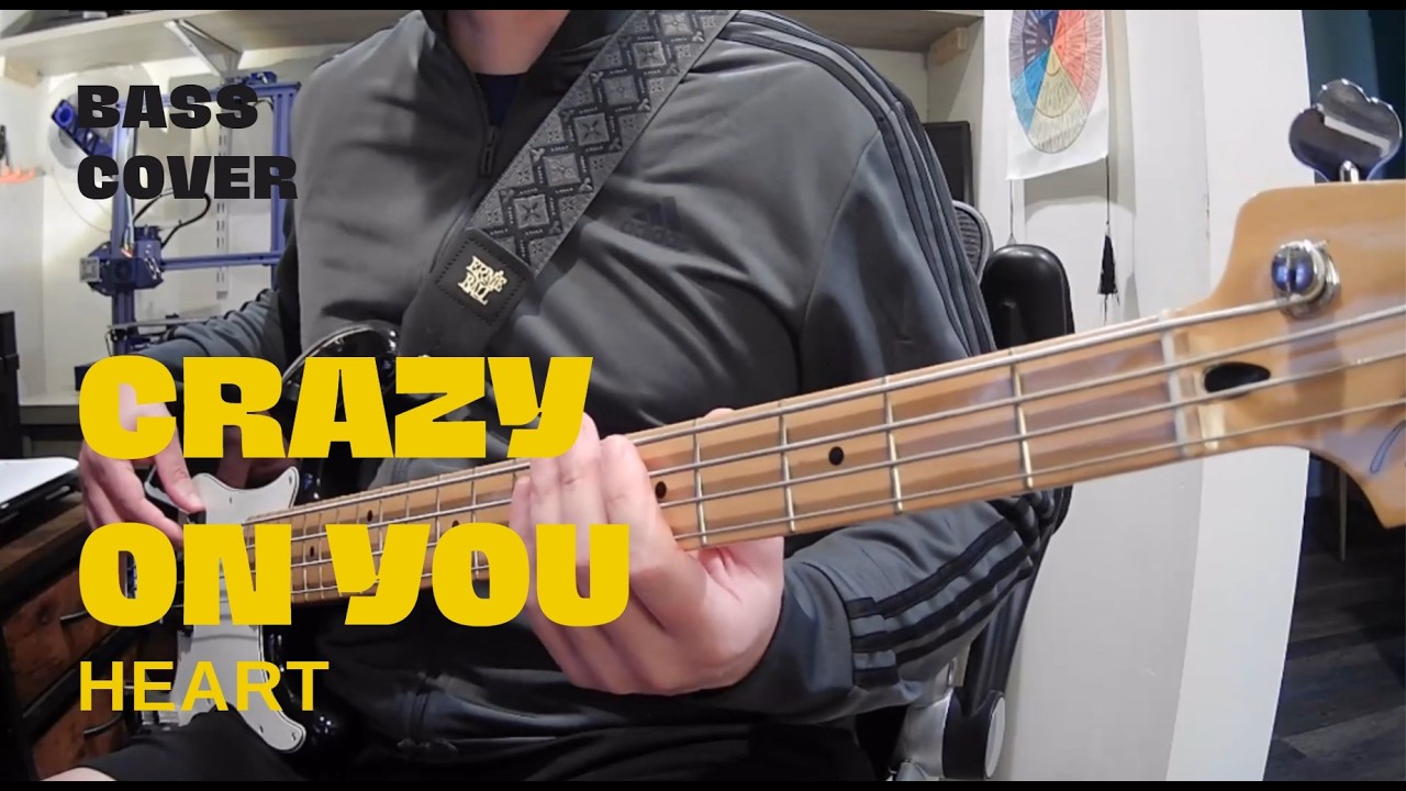 Heart: Crazy On You BASS Cover