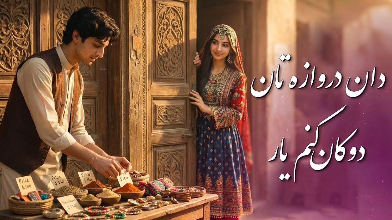 دان دروازه تان دونان کنم یار | Dan Darwaza - Romantic Afghan song by AI