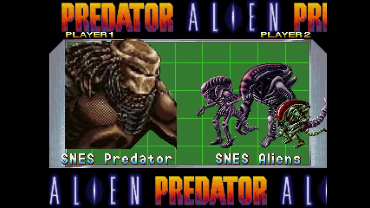 New Test: Alien vs Predator SNES (MUGEN chars) WIP
