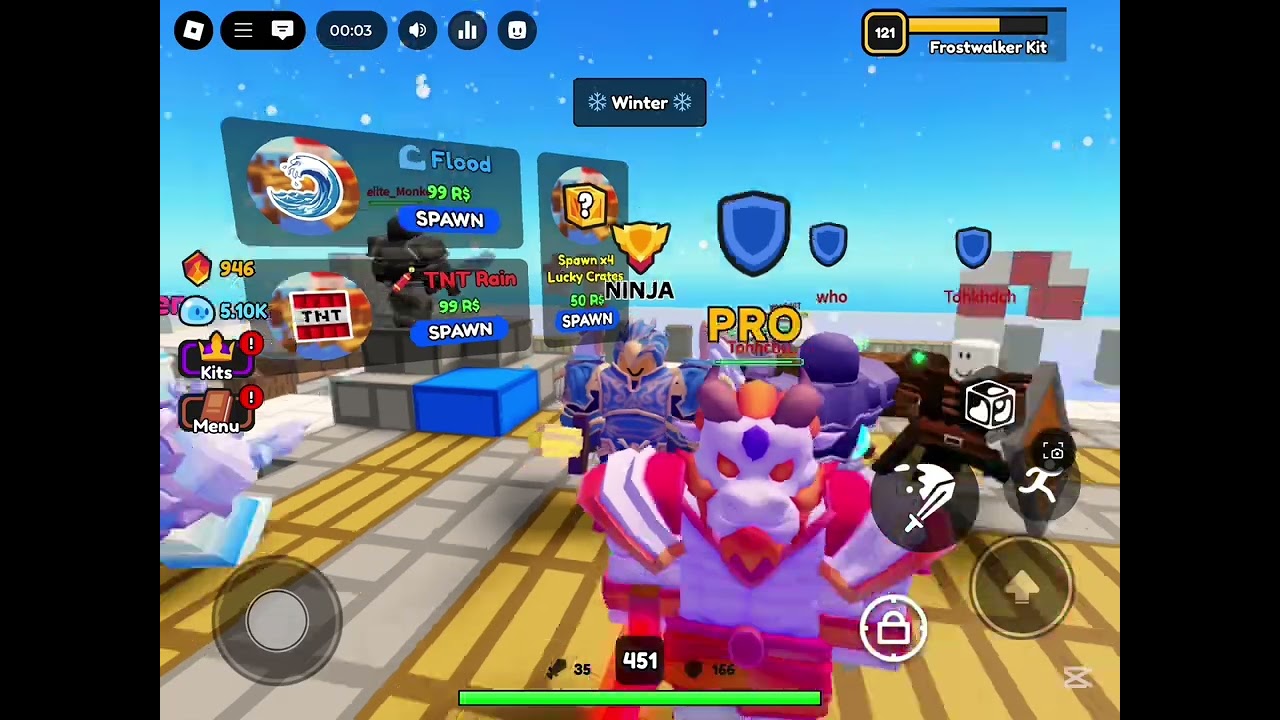 Getting viper kit in roblox Killstreak!