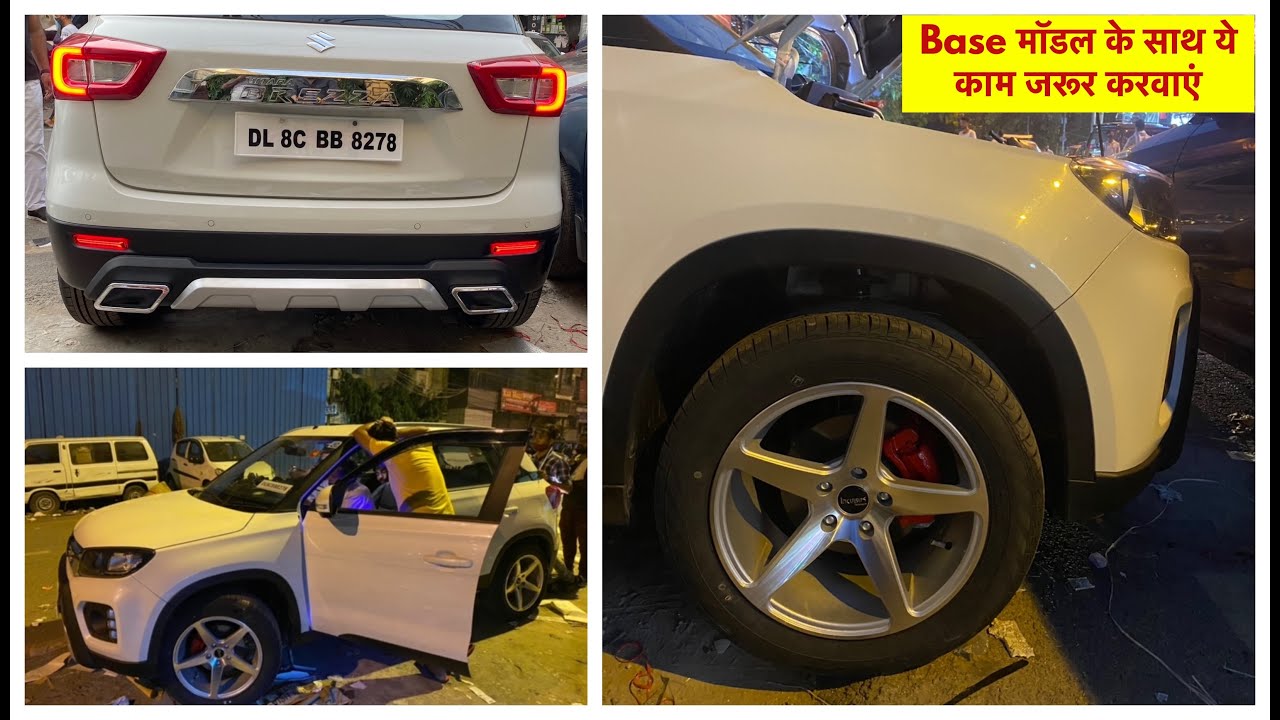 Vitara Brezza 2021 Model: AUDIO SYSTEM हो तो ऐसा 🗣 | Brezza Modified | Brezza lxi 2021