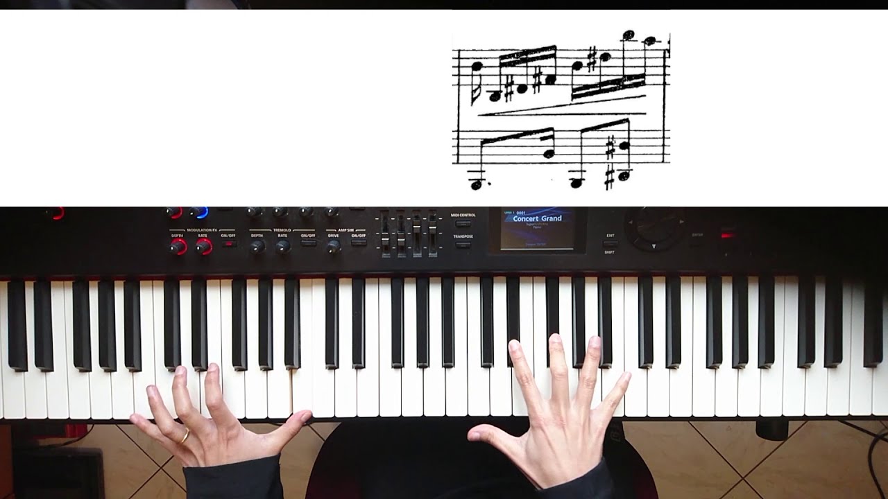 Tico tico no fubá - piano tutorial Part 1 (by measure/por compasso)
