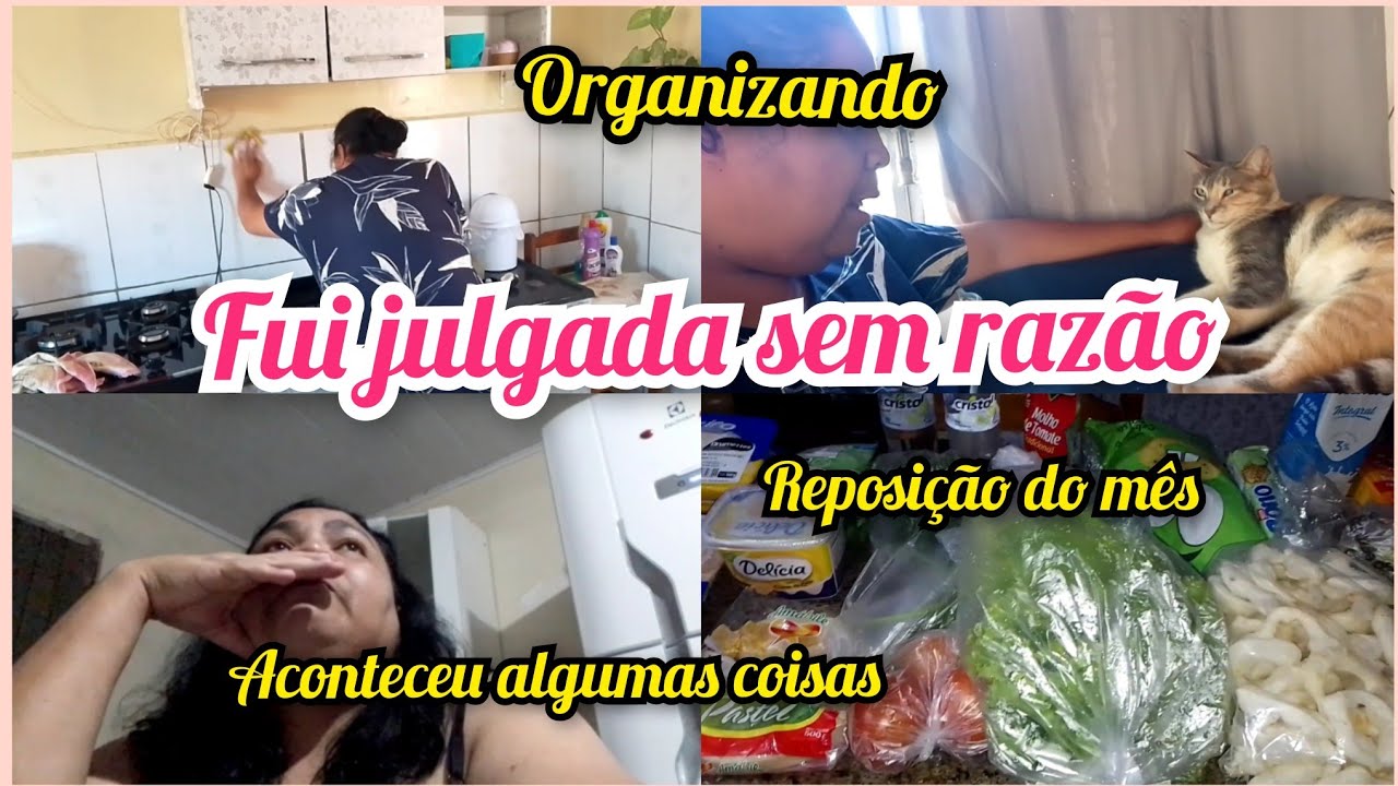 MUITA CORRERIA POR AQUI/  FIQUEI SUPER CHATEADA/ ORGANIZEI A CASA/ REPOSIÇÃO