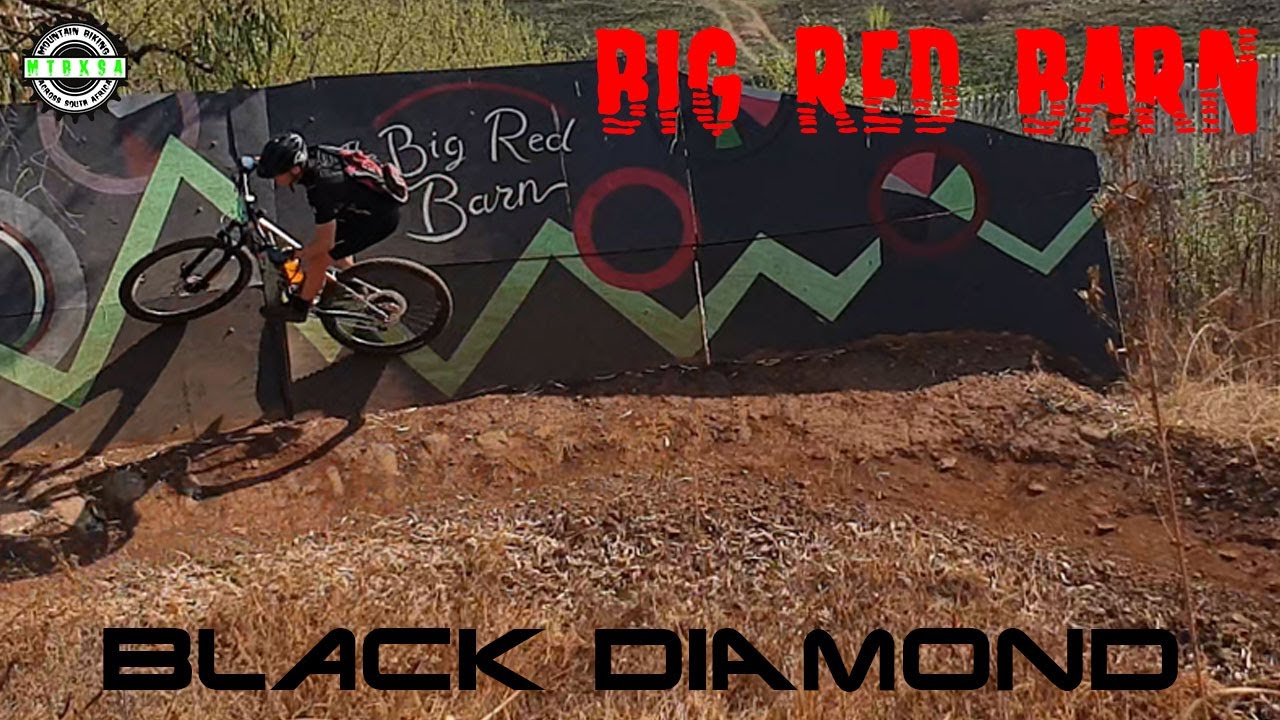 Doing all the Black Diamonds | Mountain Biking at Big Red Barn MTB Bike Park  |Irene, Gauteng SA