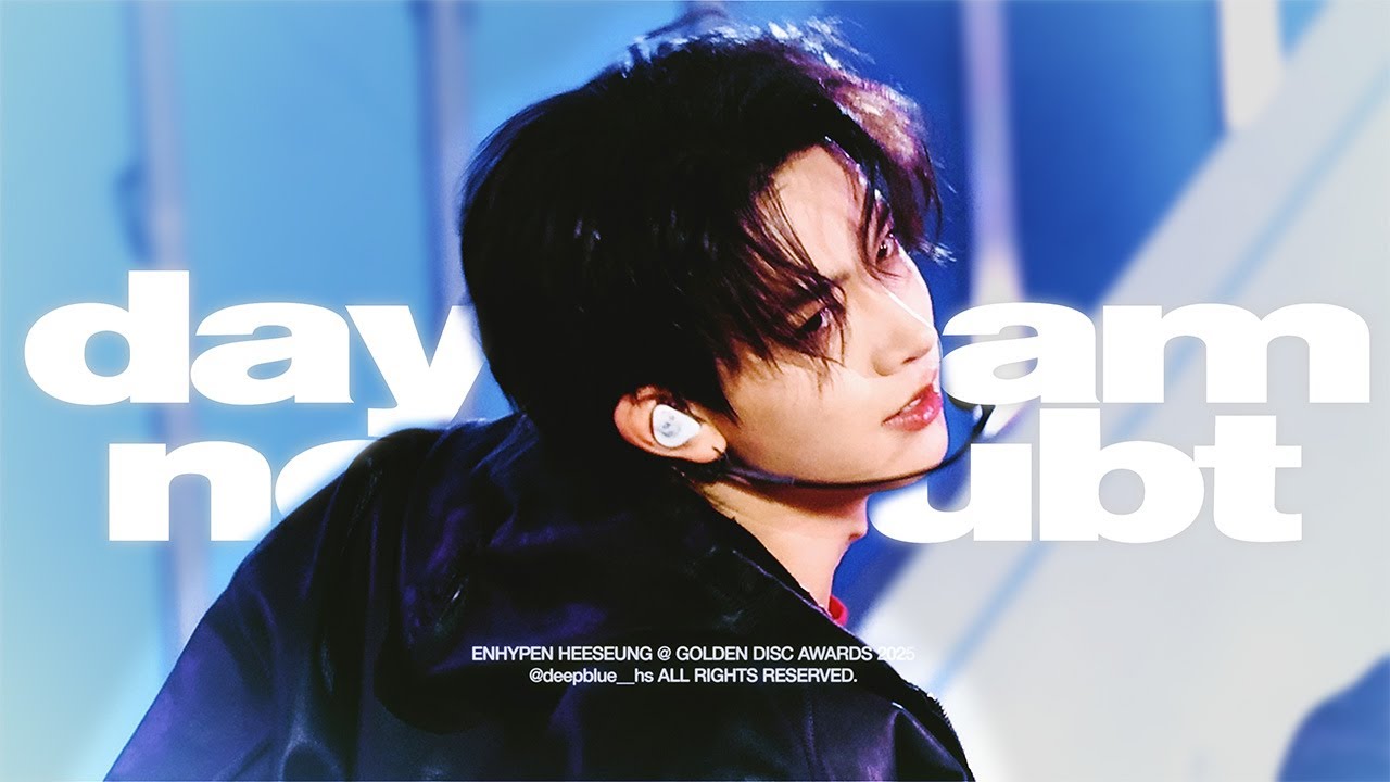 [4K] 250222 DAwards Enhypen Heeseung Daydream + No Doubt 직캠 (엔하이픈 희승 Fancam)