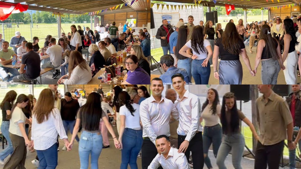 Narodni teferič u grad Aigle-Švicarska uz Mlade Ahbabe / Organizator Associjacija Bošnjaka CHABLAIS