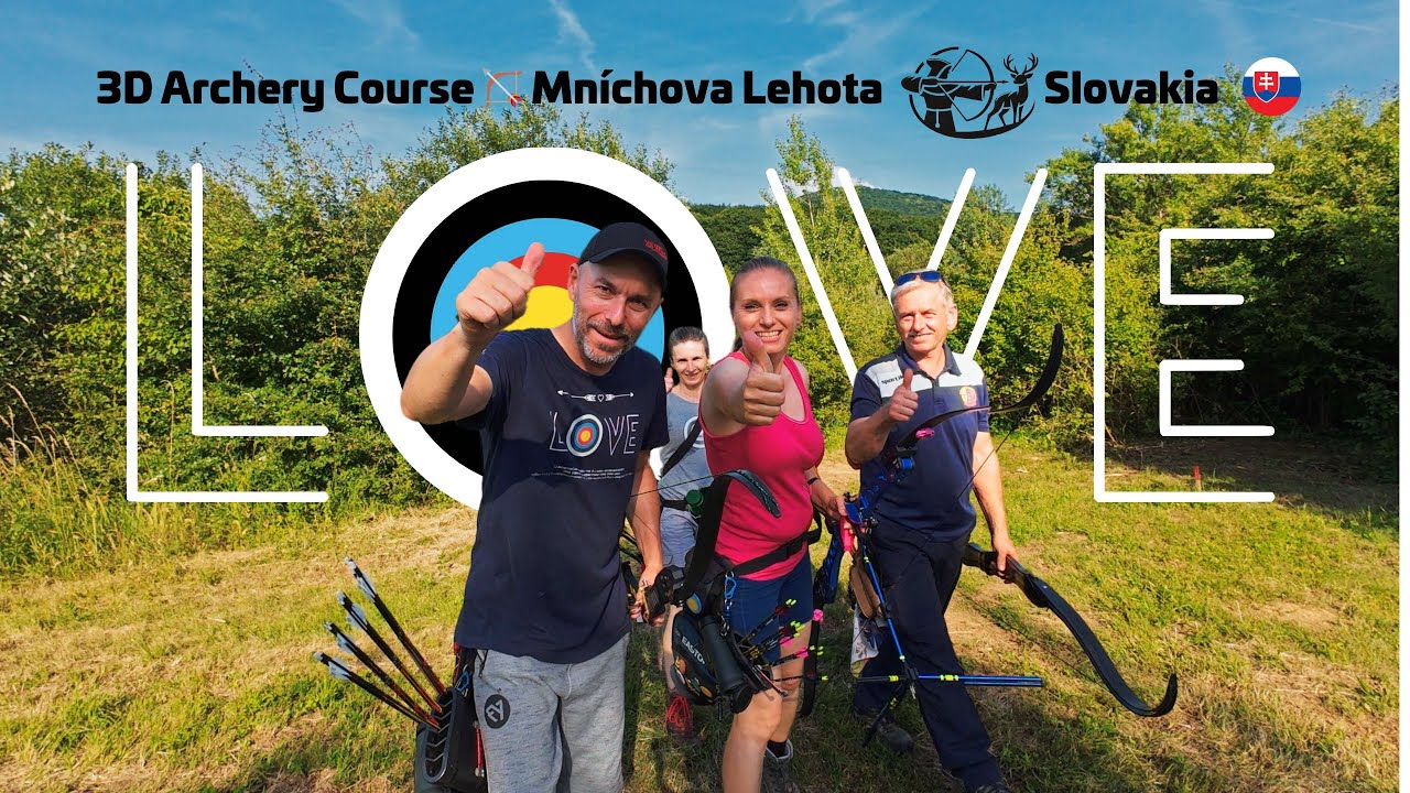 3D Archery Course 🏹 Mníchova Lehota 🌄 Slovakia 🇸🇰