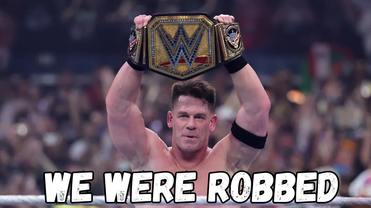 We Got ROBBED | John Cena Wins RECORD 17th WWE Championship At WrestleMania 41