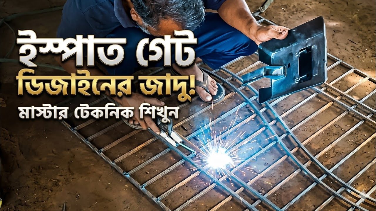 লোহা দিয়ে জানালা বানানোর পদ্ধতি। 