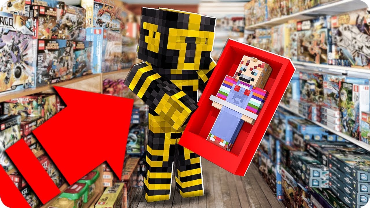 COMPRAMOS A CHUCKY EL MUÑECO DIABÓLICO EN MINECRAFT 😱