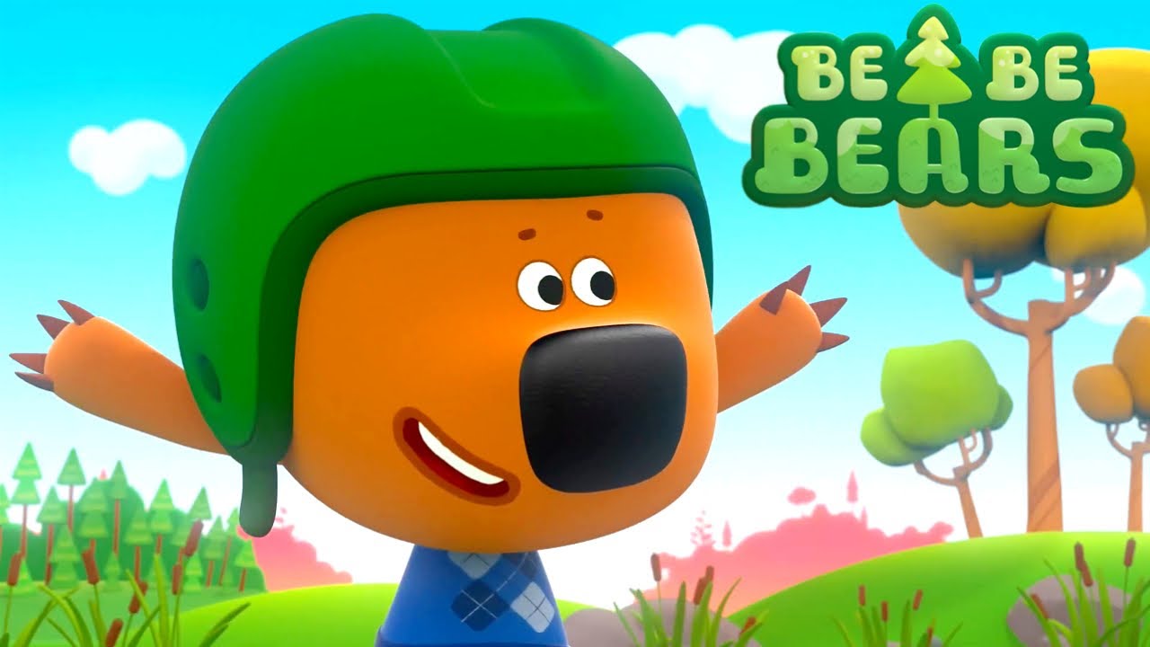 BE-BE-BEARS 🐻 Bjorn and Bucky 🦊 Boat race 🐥 Funny Cartoons For Kids