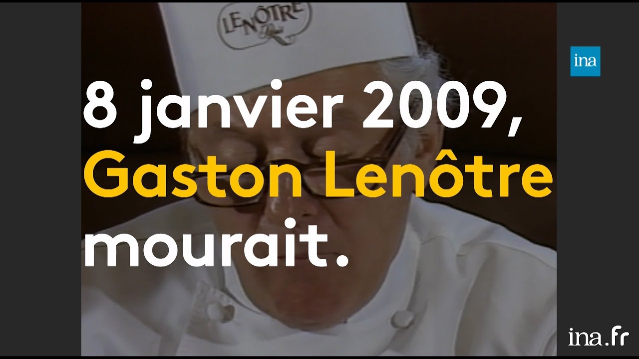 Gaston Len&ocirc;tre, la r&eacute;volution de la p&acirc;tisserie fran&ccedil;aise | franceinfo INA