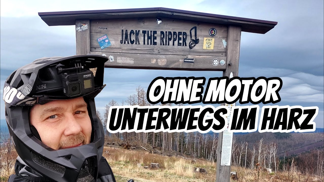 Mit Ohne-Motor Enduro Runde im Harz 💥| Canyon Torque