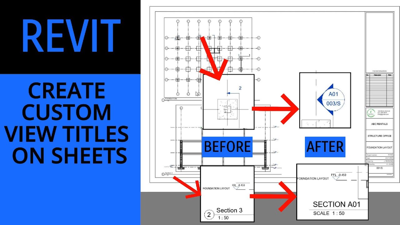 Revit - Create custom View Titles on Sheets