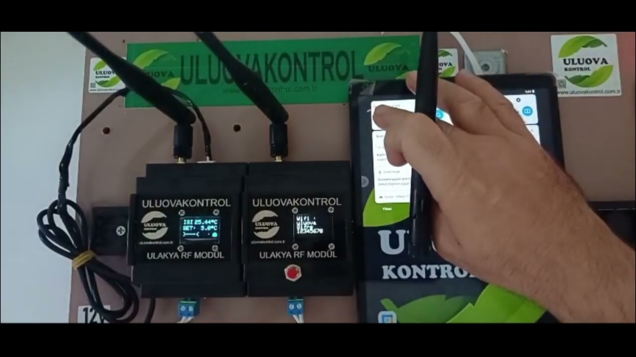 Sera Akıllı RF Kablosuz Isı Takibi | ULUOVA KONTROL