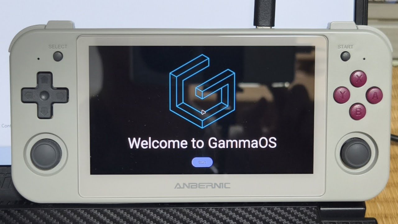 被官方系統耽誤埋藏實力的Anbernic RG505刷GammaOS Next全紀錄