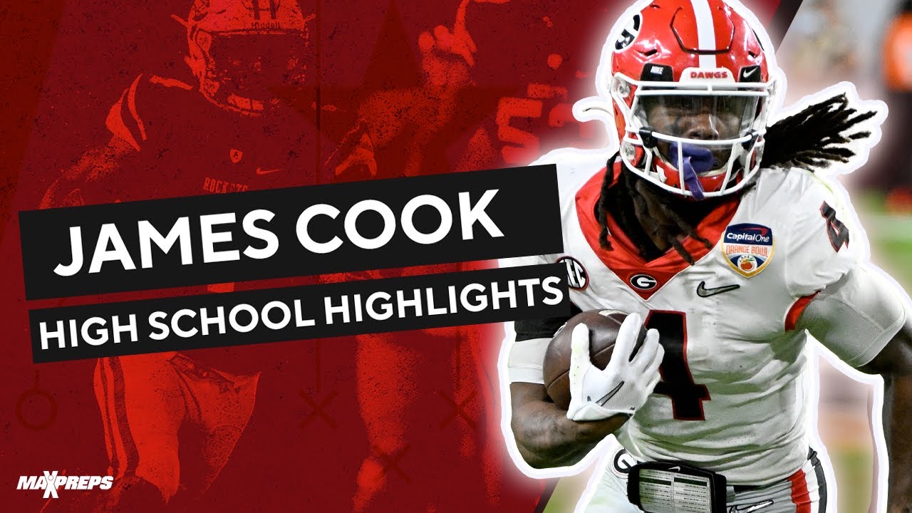 Georgia RB James Cook High School Highlights Mix [Dalvin Cook's brother is a BEAST] | MaxPreps