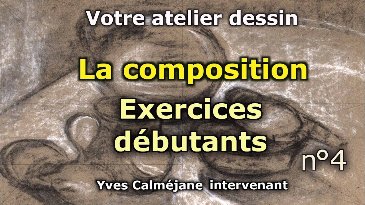 Dessin de croquis d&eacute;butant : la composition n&deg; 4 &copy;