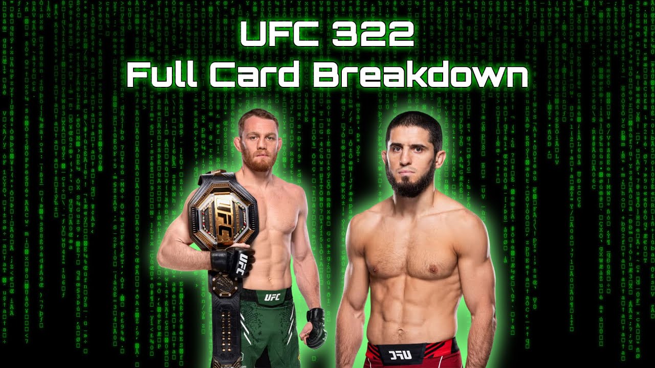 UFC 322: Maddalena vs. Makhachev Full Card Breakdown