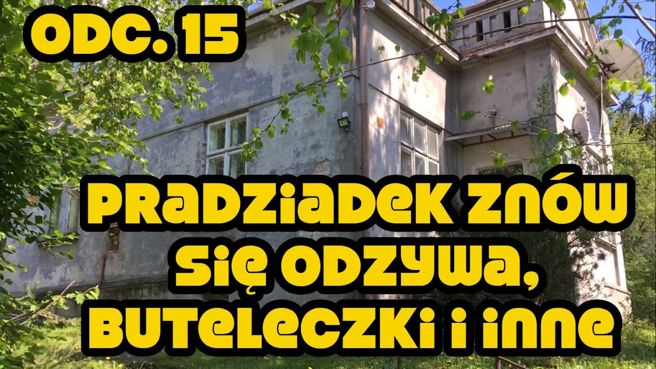 Odc.15 ZAWINIĄTKO UKRYTE PRZED NIEMCAMI | BUTELECZKI APTEKARSKIE | DROBIAZGI | Remont starego domu.