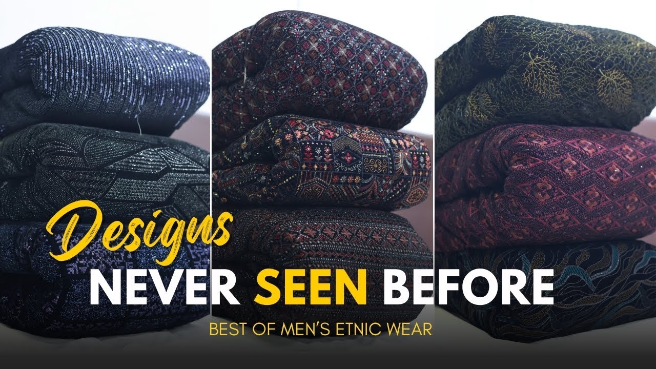 New Exclusive Designer Fabrics For Grooms wear | Sherwani,Suits,Kurta,| Dyeable Fabric