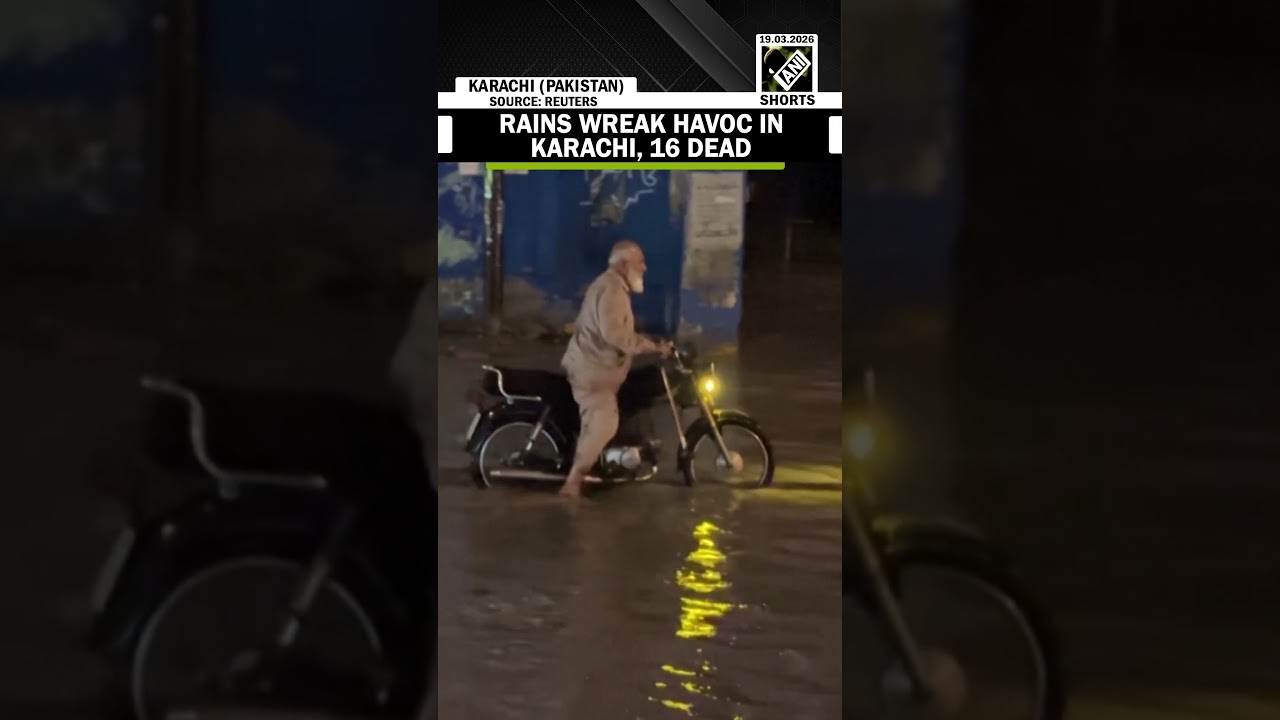 Shocking! Heavy rain and thunderstorm batter Pakistani port city Karachi, 16 dead