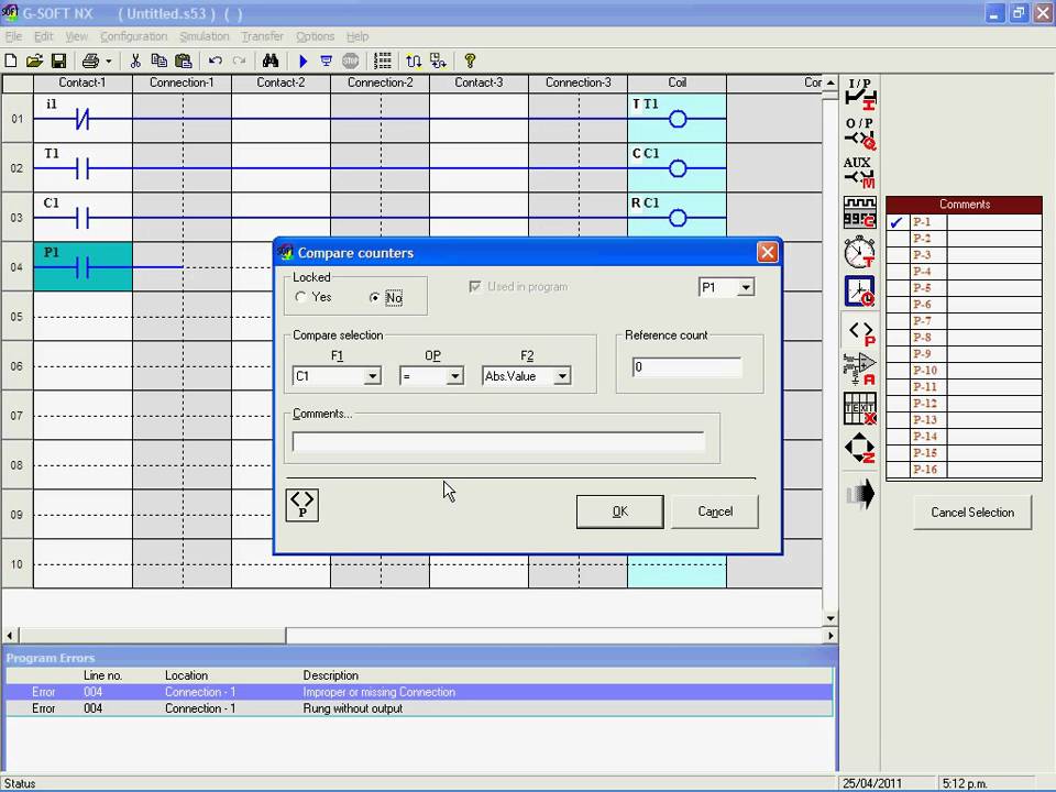 Programming Genie Logic Relays. Using counters.