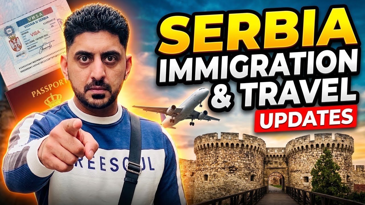 Dubai 🇦🇪 To Serbia 🇷🇸 | E-Visa | Immigration | Belgrade City